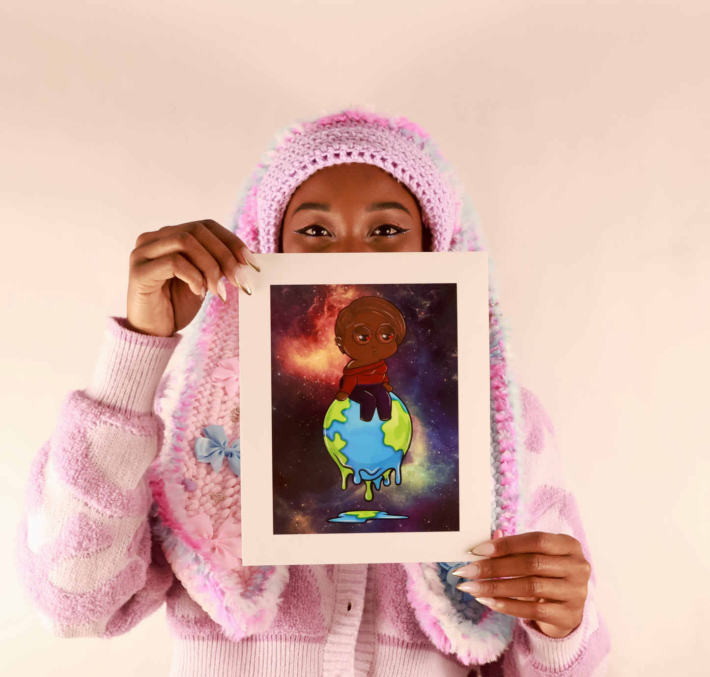"As The World Melts" Art Print