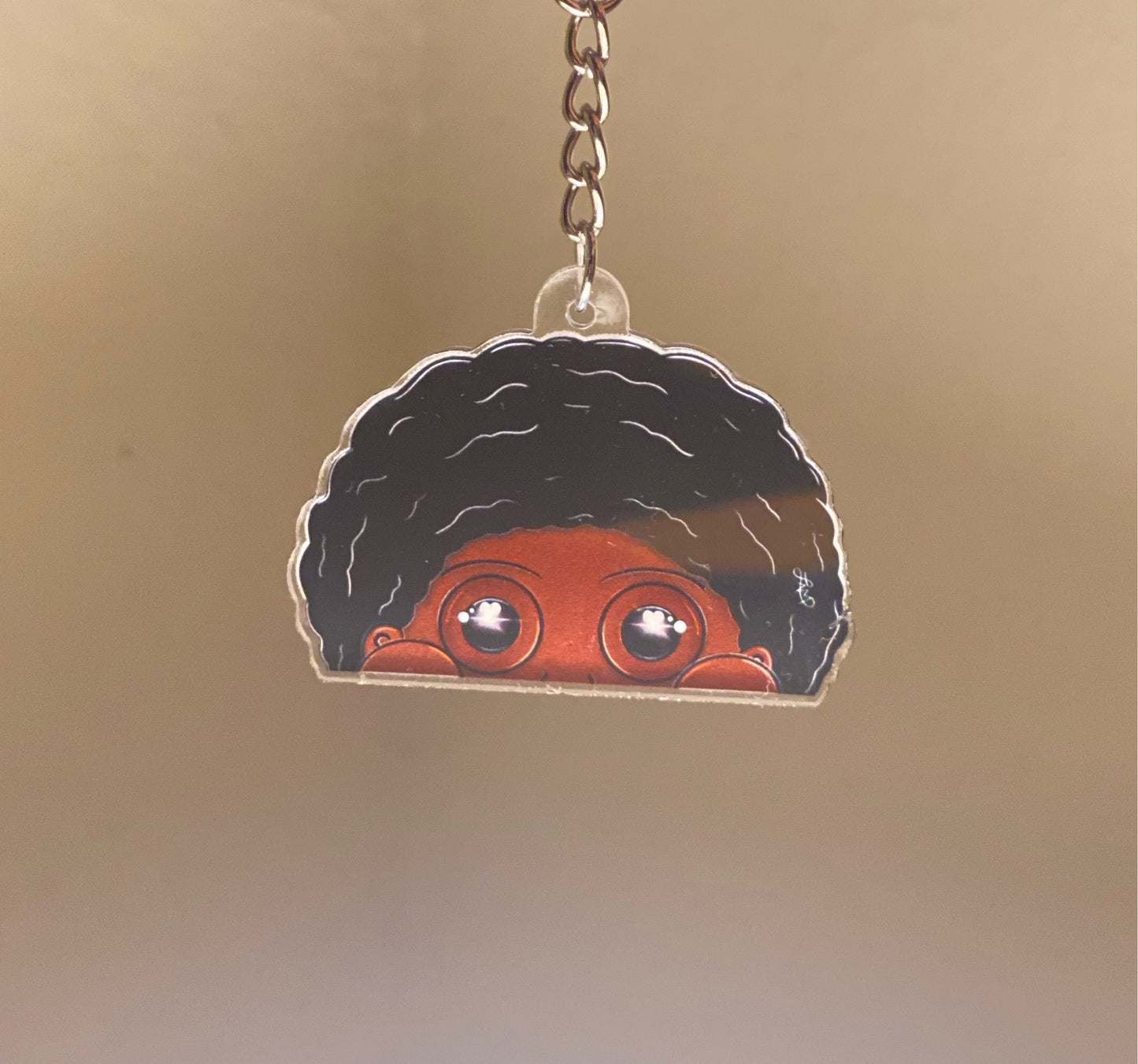 ‘UnfaZed’ character keychain