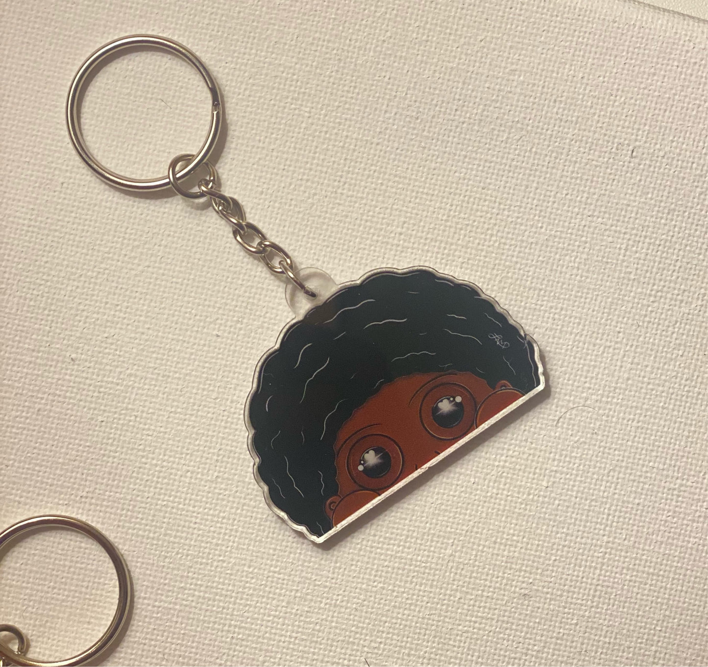 ‘UnfaZed’ character keychain