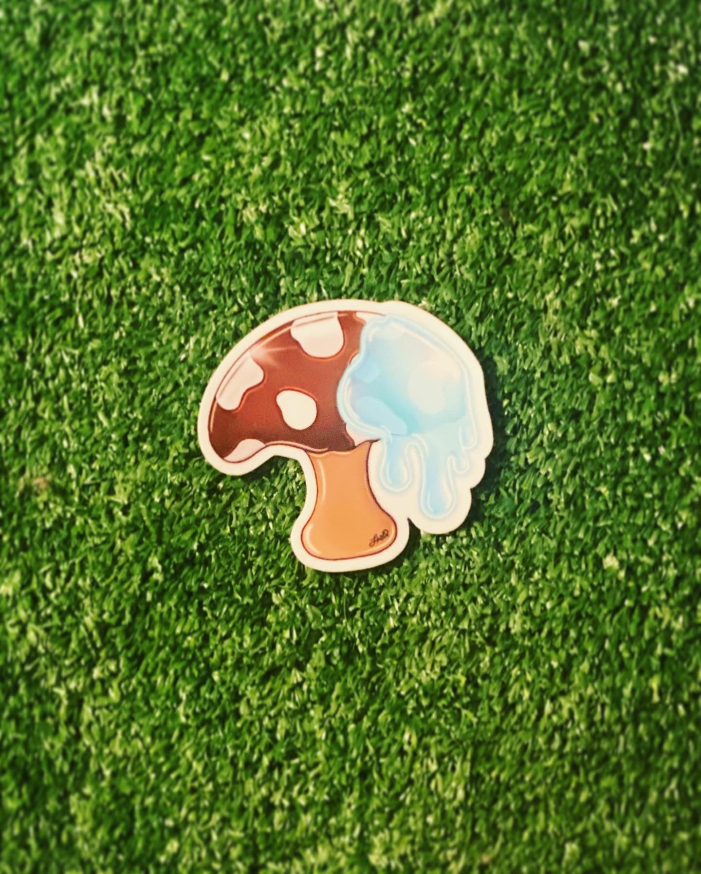 “Mush Drip” sticker