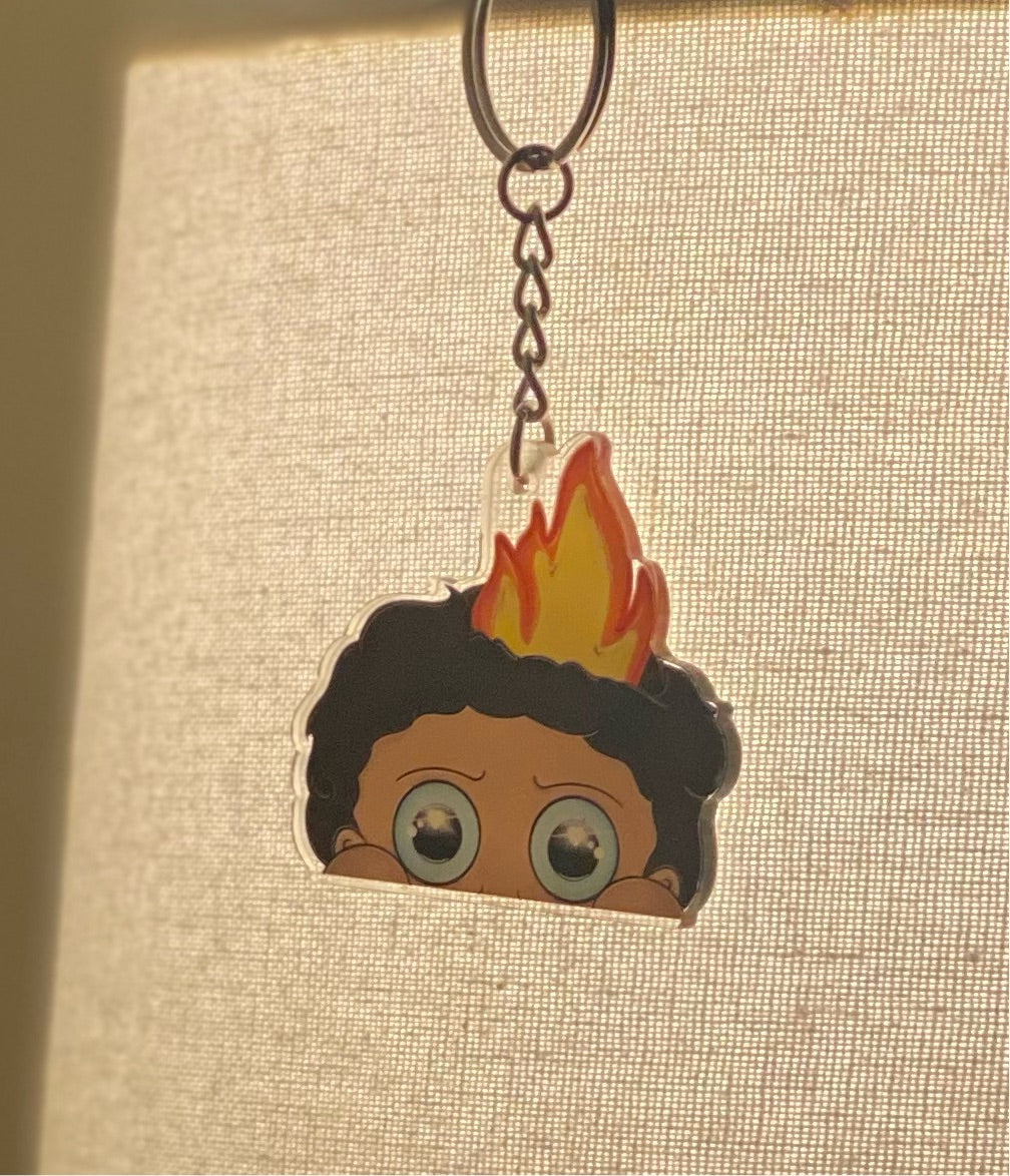 ‘Unfortunate Events’ character keychain