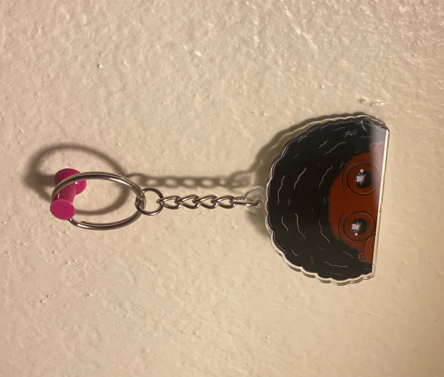‘UnfaZed’ character keychain