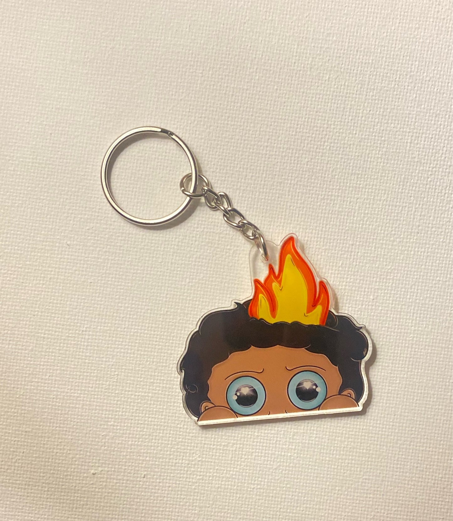 ‘Unfortunate Events’ character keychain