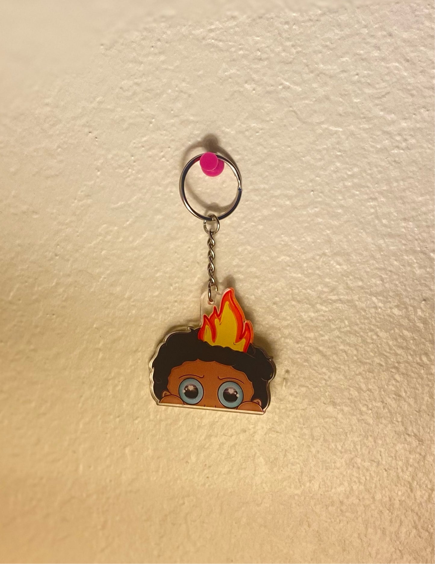 ‘Unfortunate Events’ character keychain