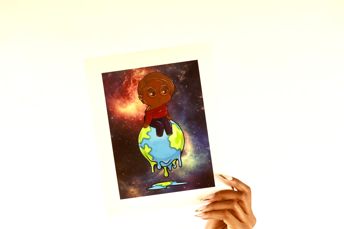 "As The World Melts" Art Print