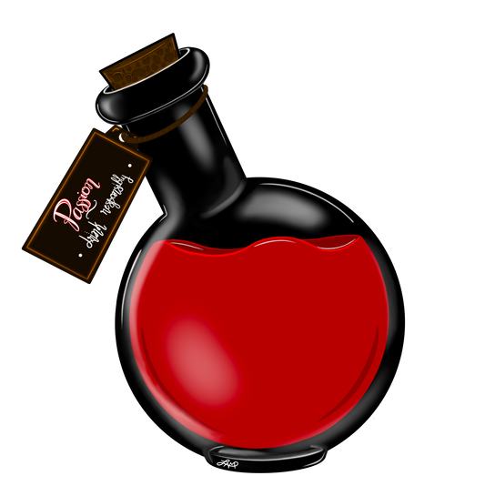 Round Potion Bottle Sticker Pack
