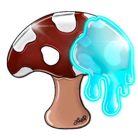 “Mush Drip” sticker