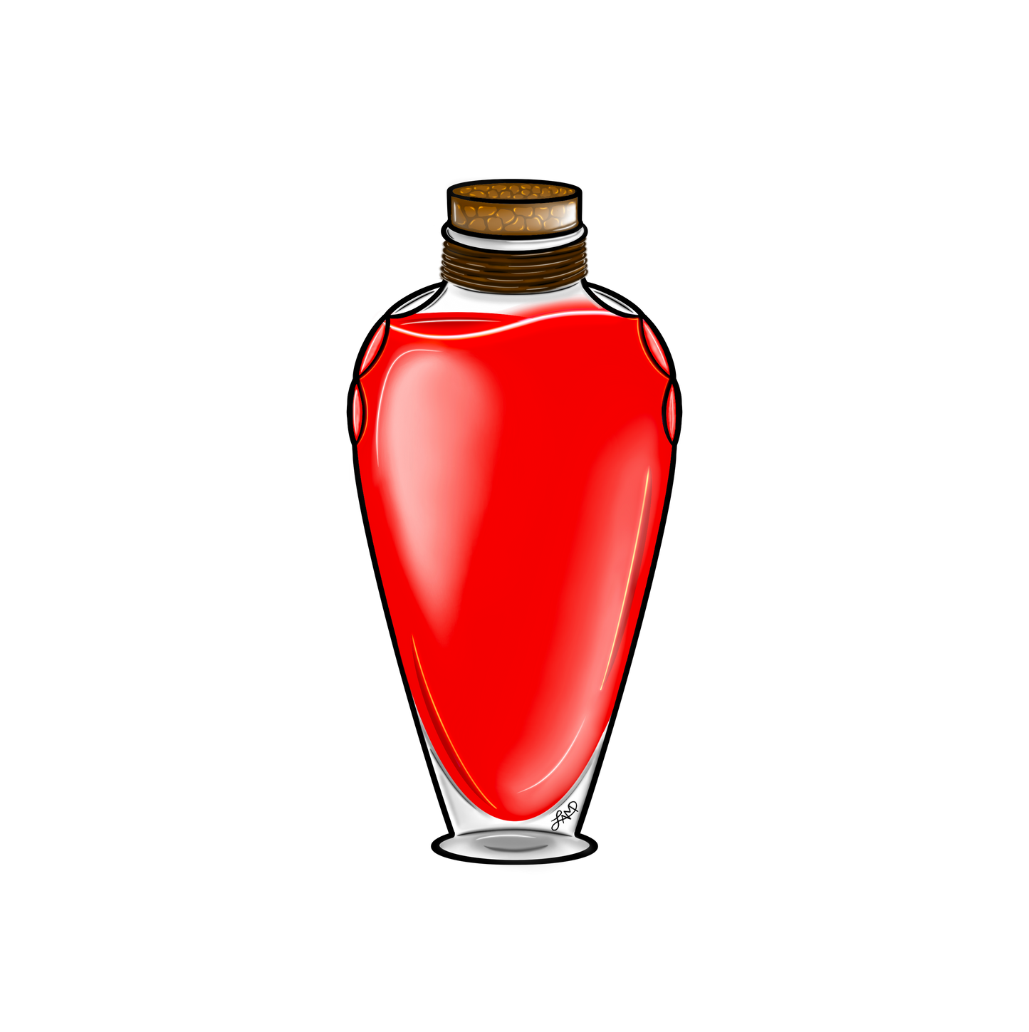 Small Potion Bottle Sticker Pack