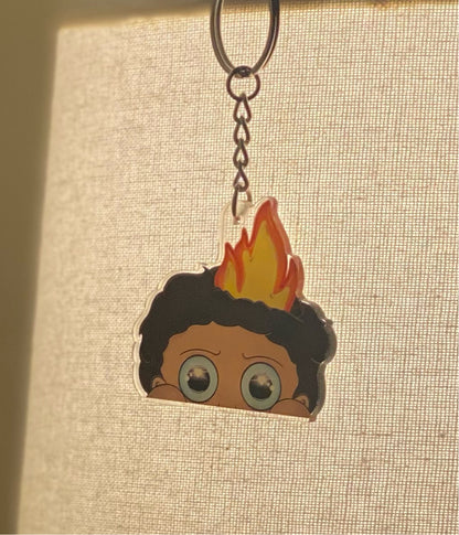 ‘Unfortunate Events’ character keychain