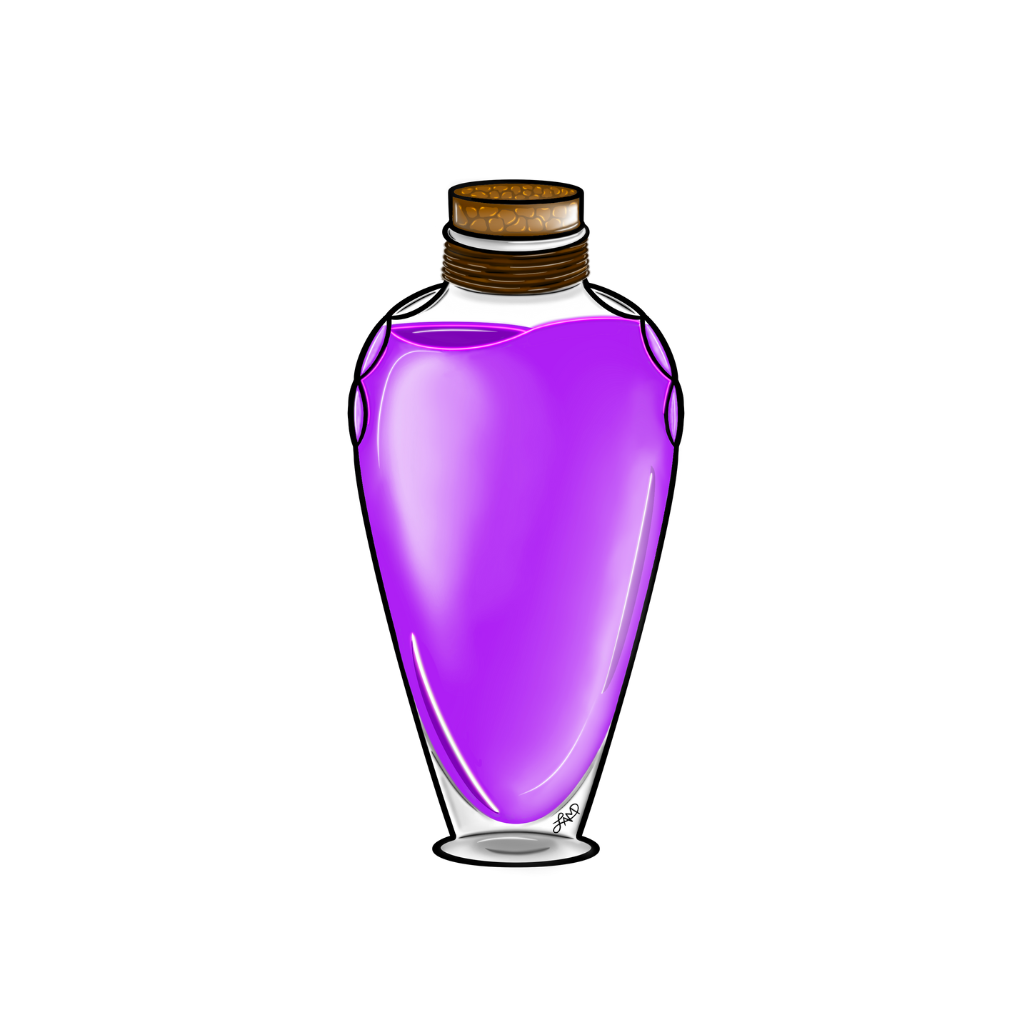 Small Potion Bottle Sticker Pack