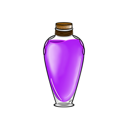 Small Potion Bottle Sticker Pack