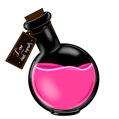 Round Potion Bottle Sticker Pack