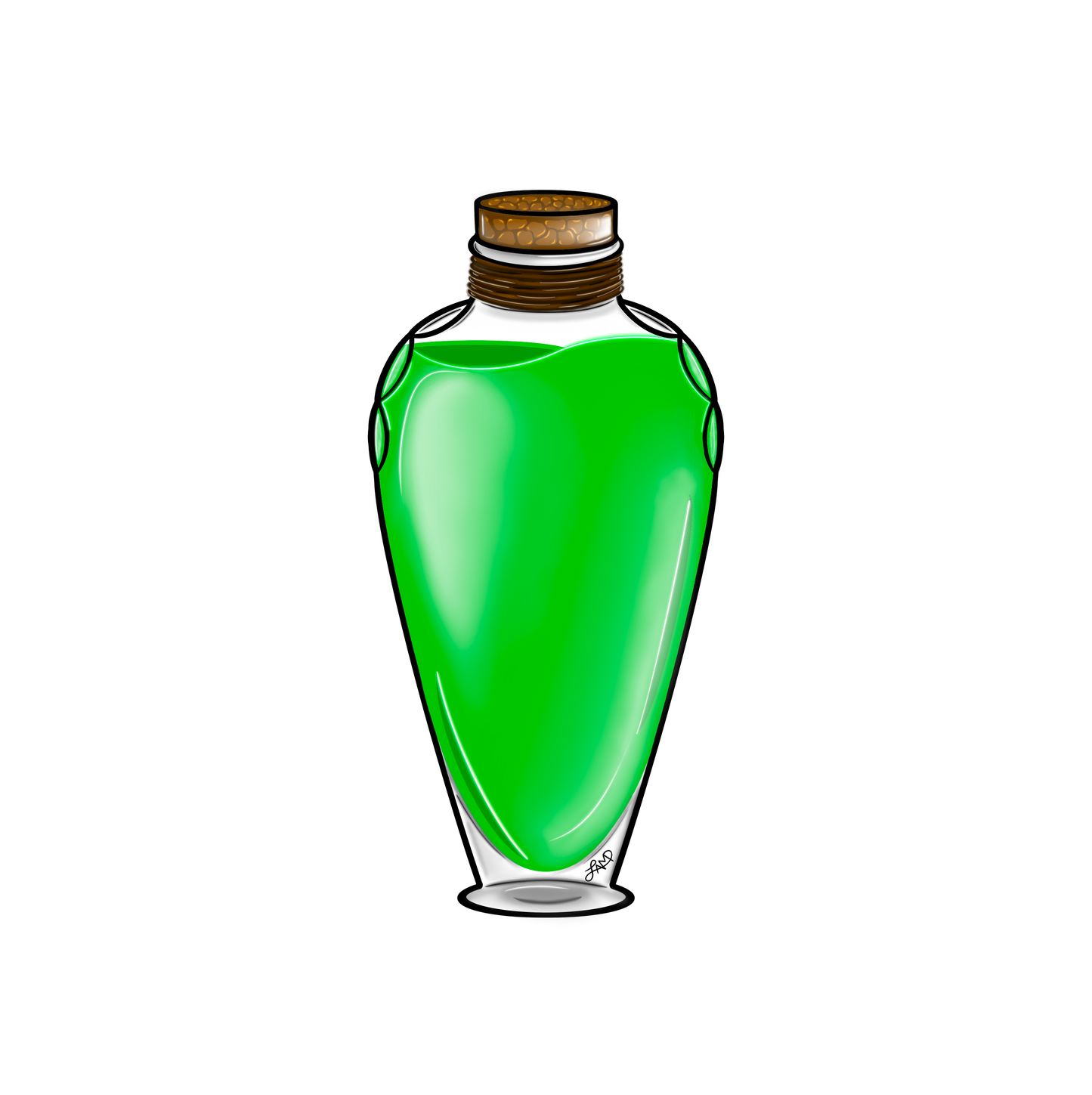 Small Potion Bottle Sticker Pack