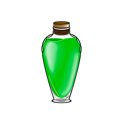 Small Potion Bottle Sticker Pack