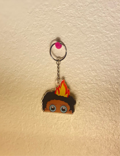 ‘Unfortunate Events’ character keychain