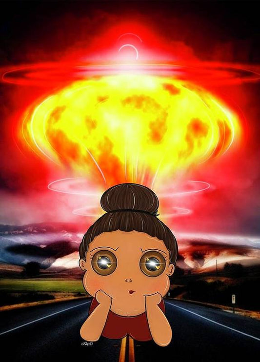 Nuclear Pout - Art Print